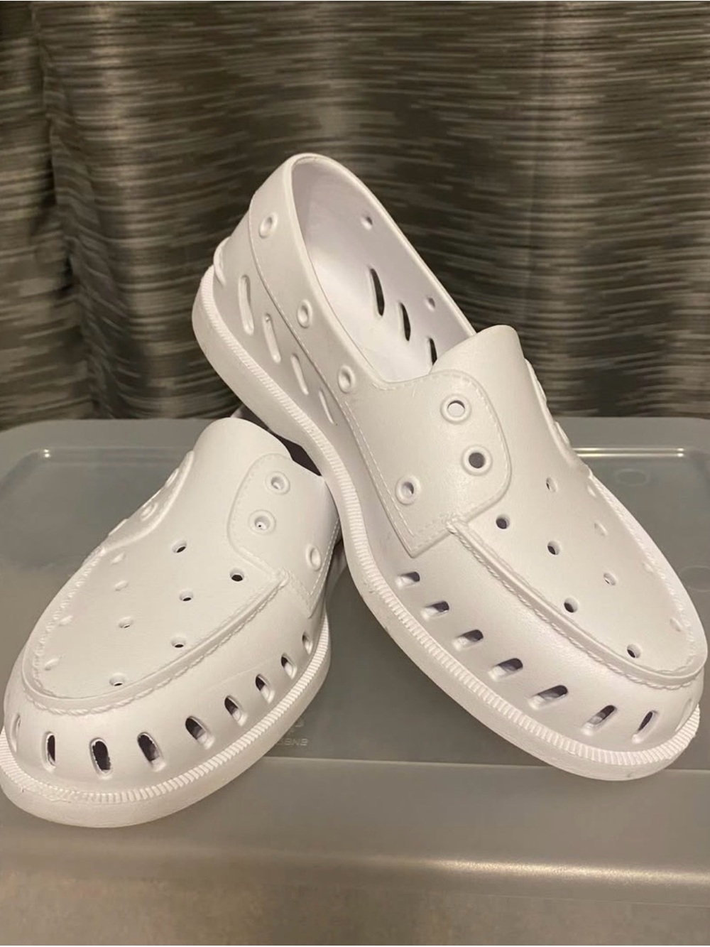 Sperry White Women's Slip-On Vented Loafers